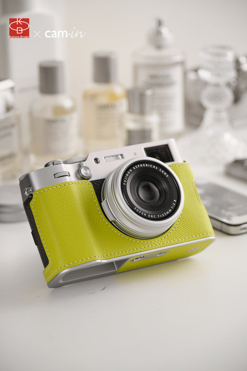 Fujifilm X100VI leather case & strap