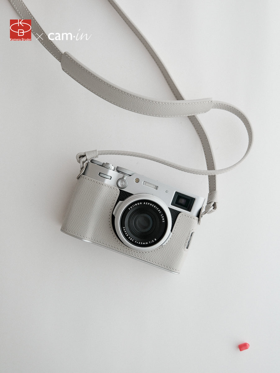 Fujifilm X100VI leather case & strap