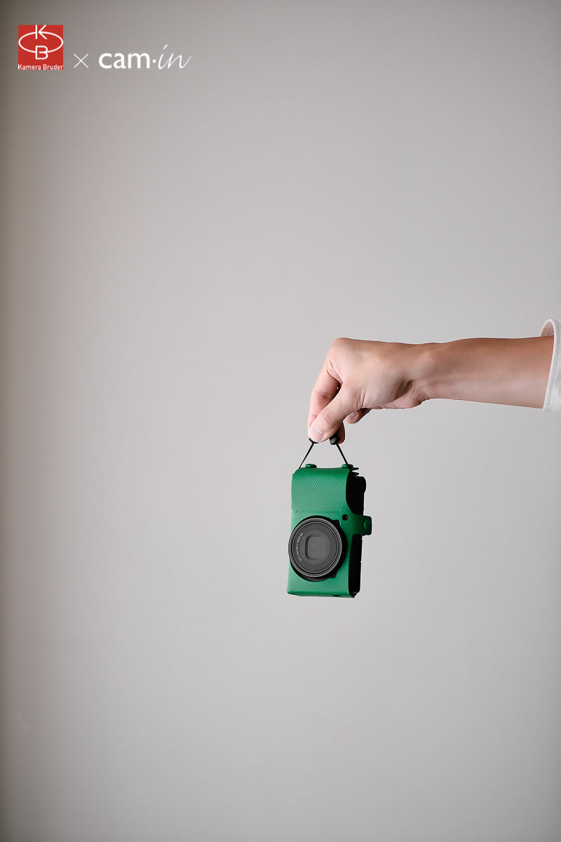 Genuine Epsom Leather Protector Case for Ricoh GR III – Handmade