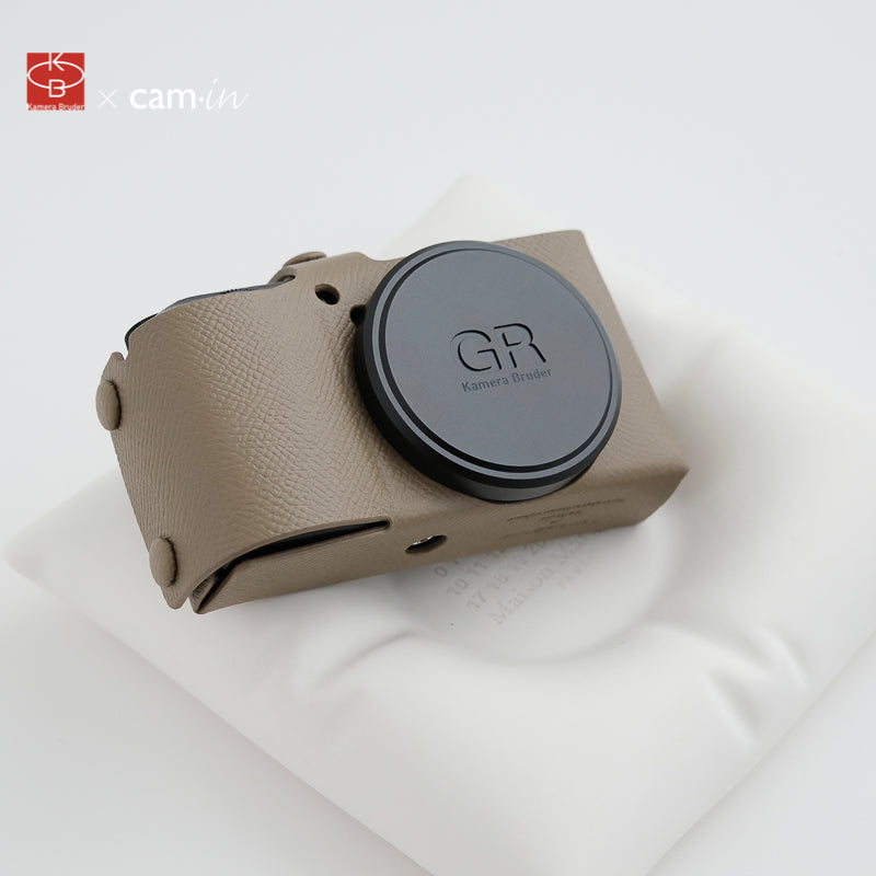 Genuine Epsom Leather Protector Case for Ricoh GR III – Handmade