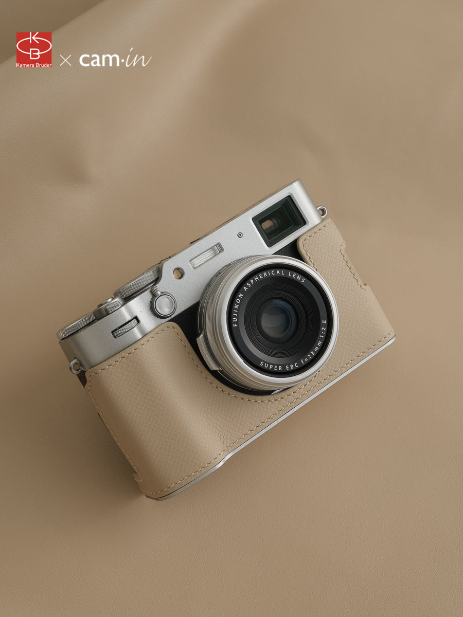 Fujifilm X100VI leather case & strap