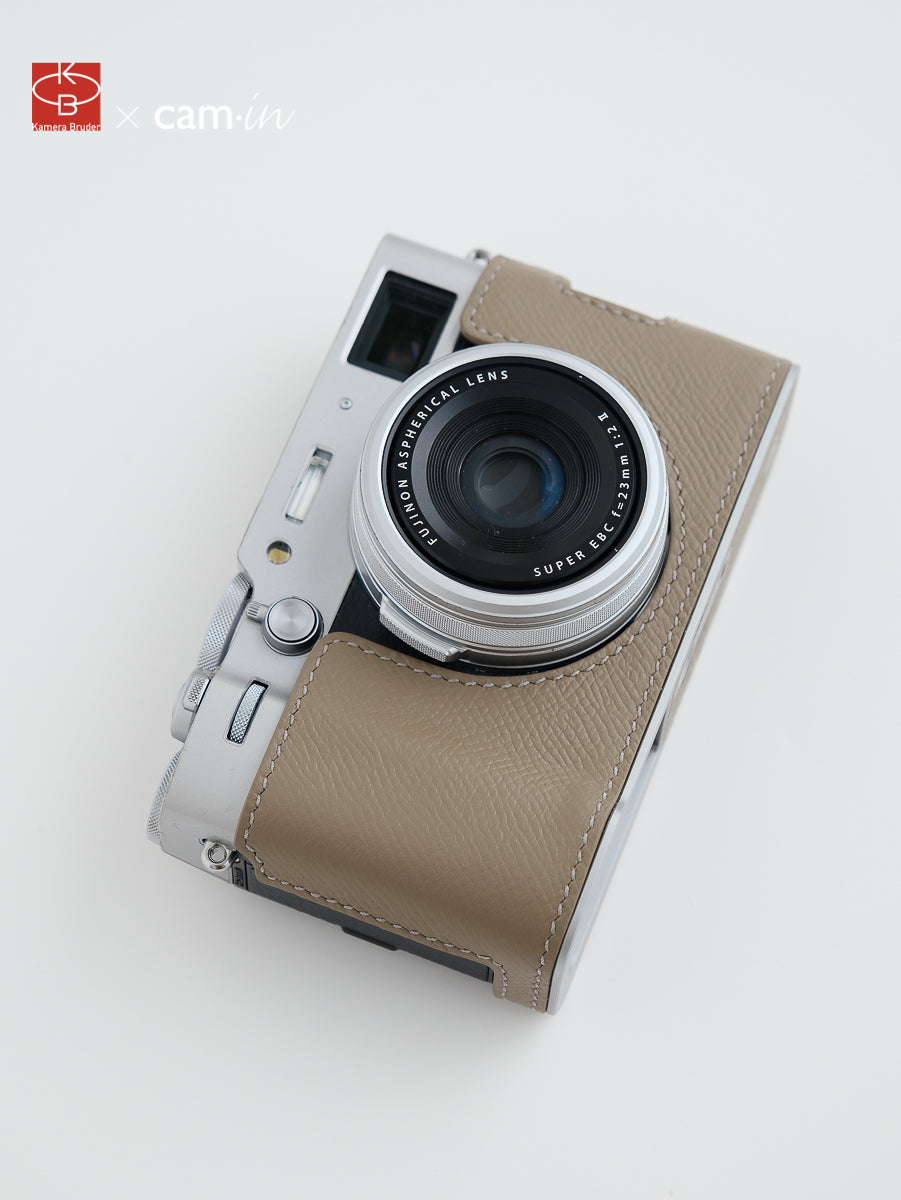Fujifilm X100VI leather case & strap