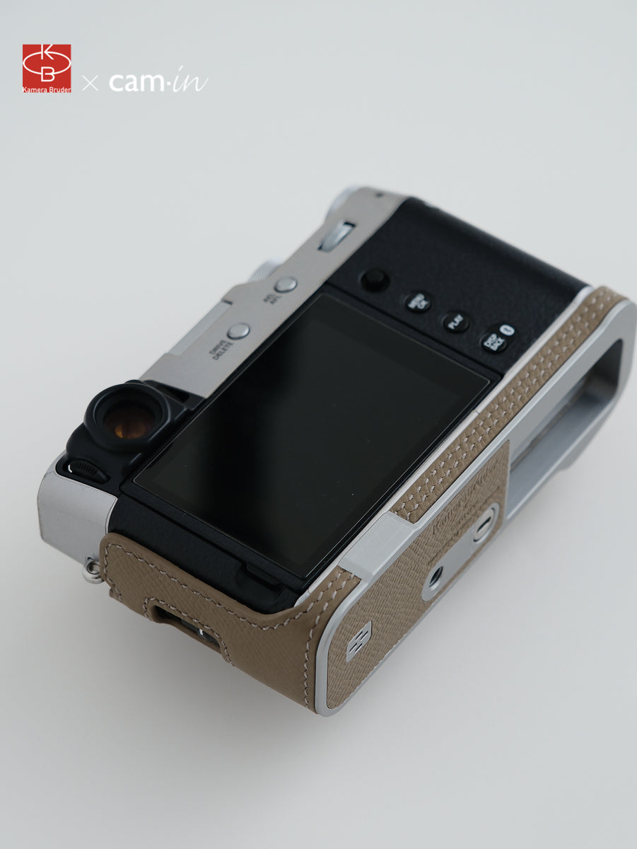 Fujifilm X100VI leather case & strap