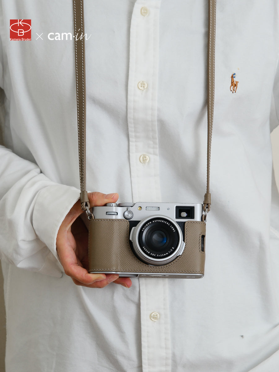Fujifilm X100VI leather case & strap