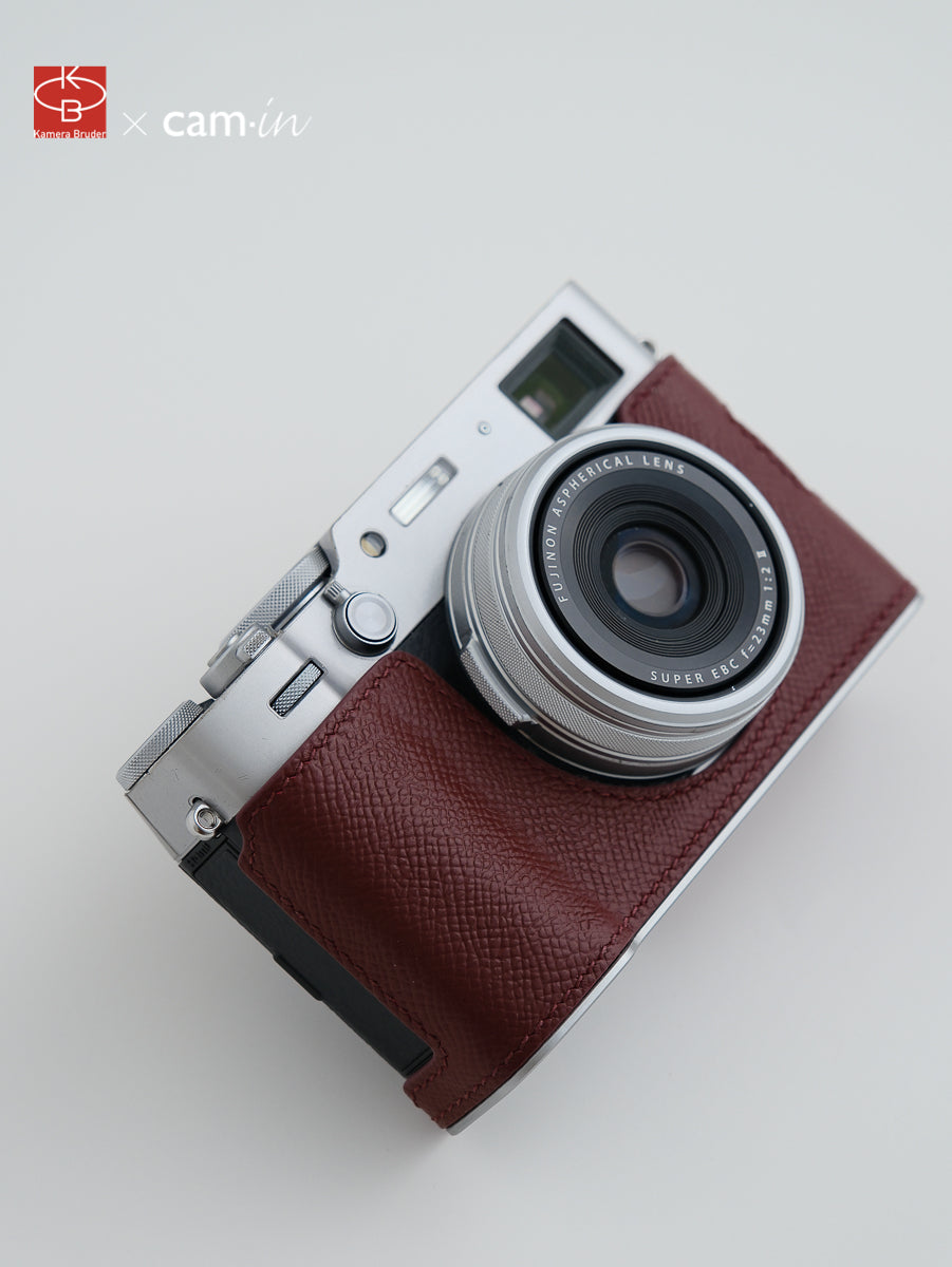 Fujifilm X100VI leather case & strap