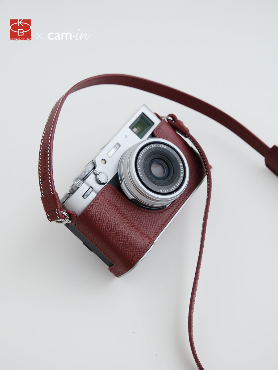 Fujifilm X100VI leather case & strap