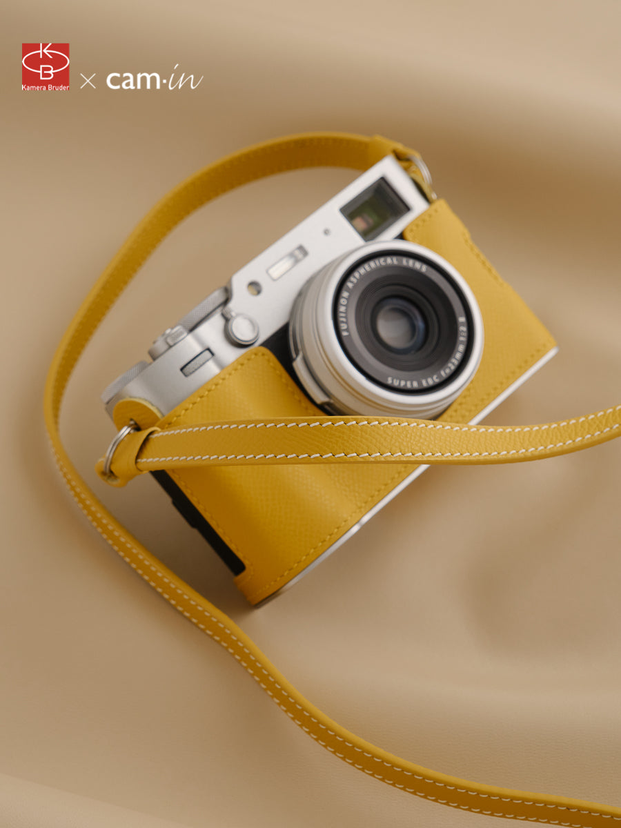 Fujifilm X100VI leather case & strap
