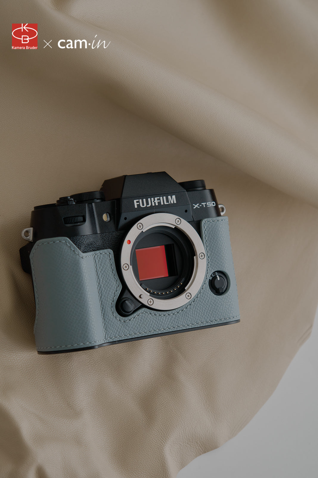 Fujifilm X-T50 leather case & strap