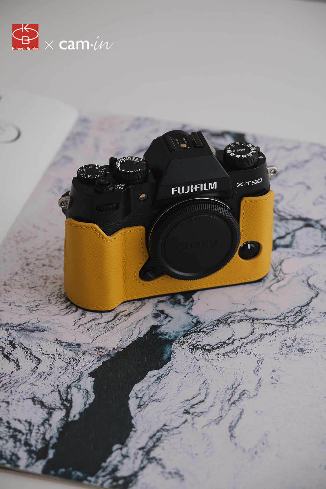 Fujifilm X-T50 leather case & strap