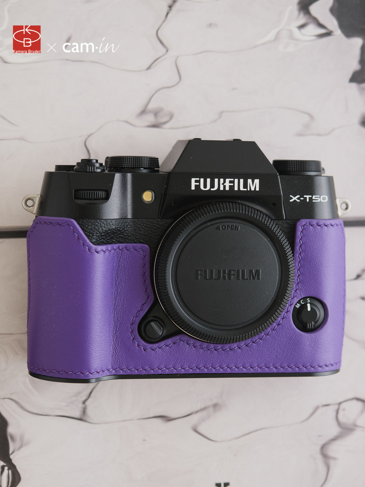 Fujifilm X-T50 leather case & strap