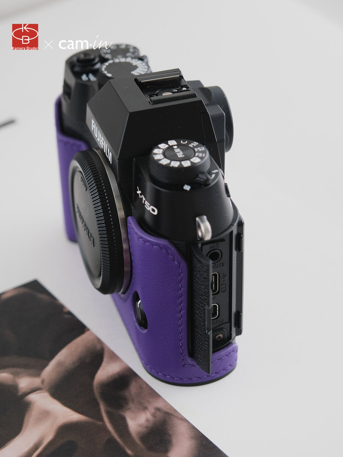 Fujifilm X-T50 leather case & strap