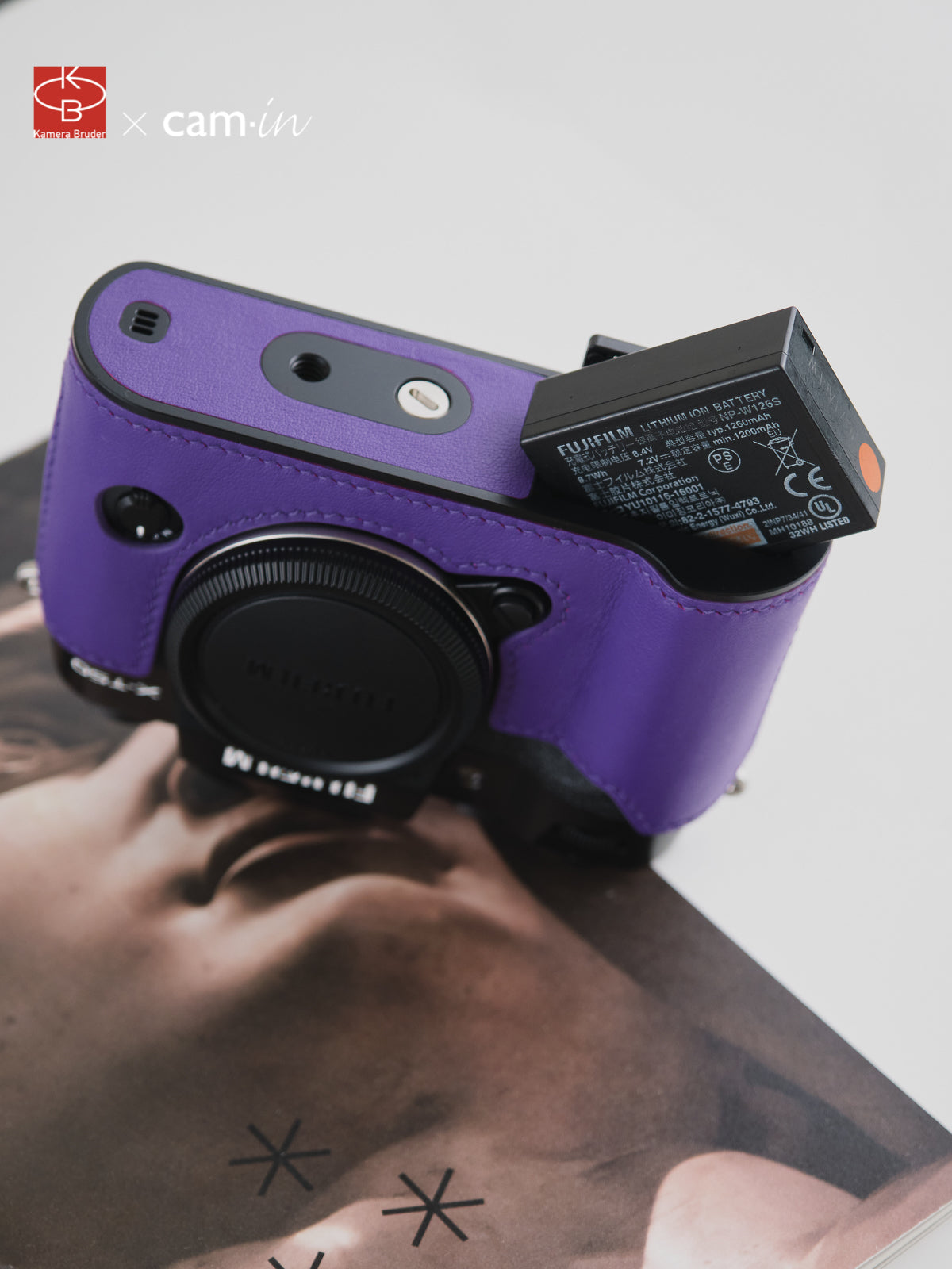 Fujifilm X-T50 leather case & strap