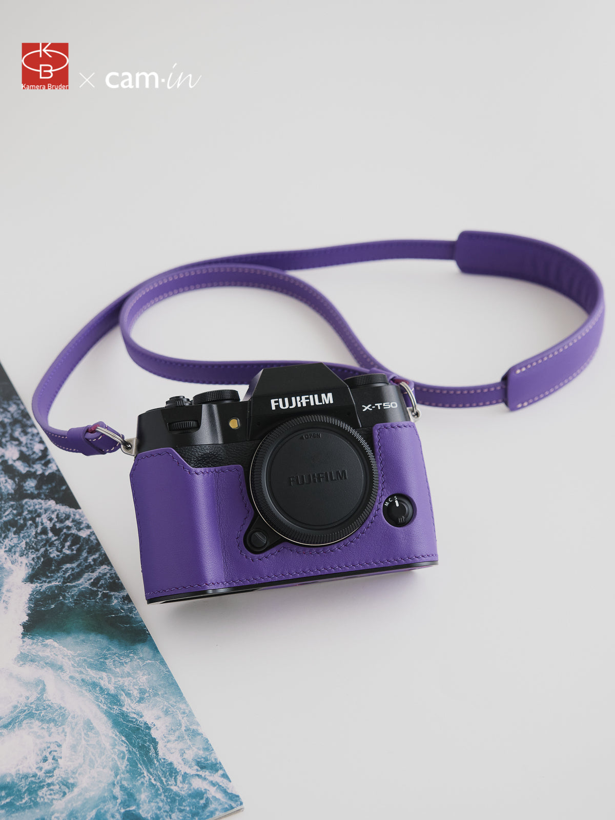 Fujifilm X-T50 leather case & strap