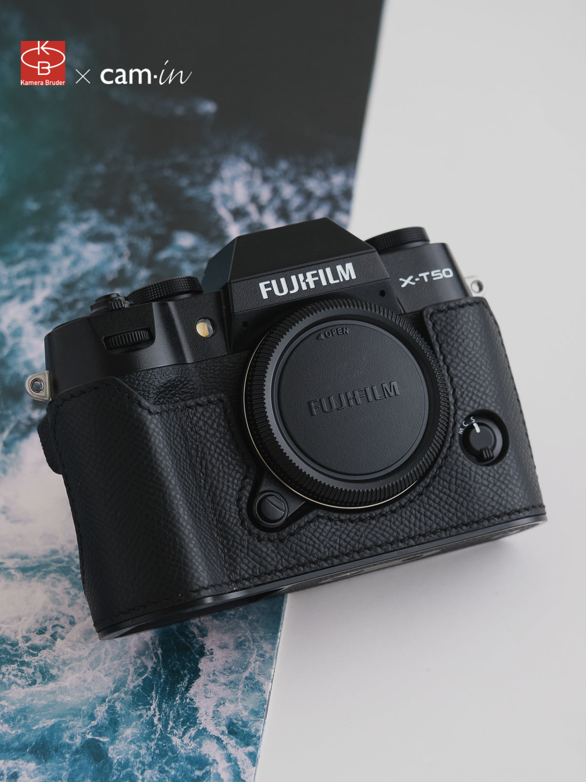 Fujifilm X-T50 leather case & strap