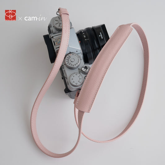Handcrafted Epsom Leather Camera Strap