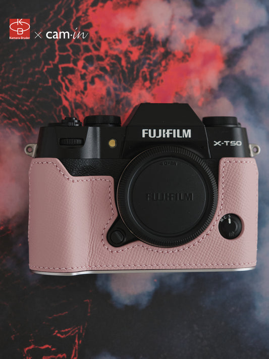 Fujifilm X-T50 leather case & strap